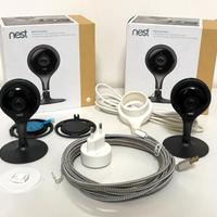 2x Google Nest Cam 1st Gen A0005 (Interno, Cavo)