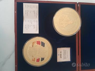 Germania medaglie commemorative rame dorato