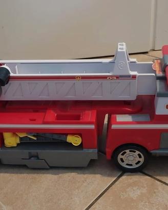 autopompa pompieri paw patrol con Marshall 