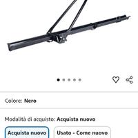 3 porta bici per barra portotutto