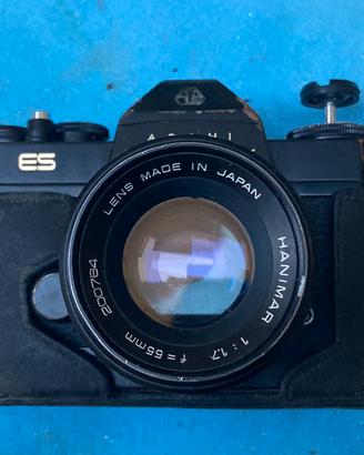 Pentax ES Black FinishM42+Hanimar55mm f/1.7+Scatto