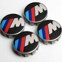 4 COPRIMOZZO BMW M SPORT LOGO 68 mm