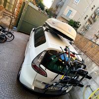 Portabici Peruzzo per 2 bici elettriche ebike