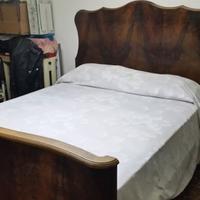 Letto matrimoniale vintage anni 40