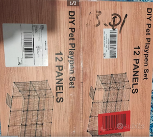 Recinto componibile piccoli animali