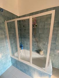Vetro para schizzi per vasca da bagno