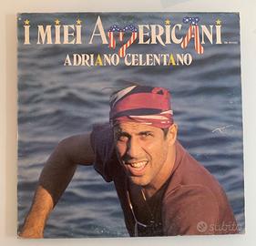 vinile 33 giri I miei Americani Adriano Celentano