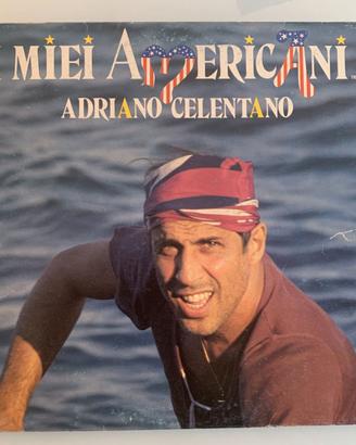 vinile 33 giri I miei Americani Adriano Celentano