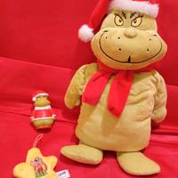 Grinch lotto originale 2 personaggi e stella Max 