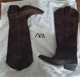 Stivali Camoscio Zara