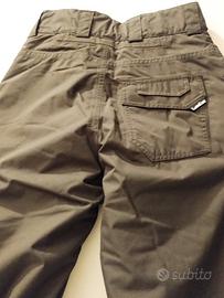 pantaloni sci uomo taglia S nero