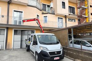 Fiat Ducato 2.3 MJT 130CV CASSONE CON GRU 7 POSTI 