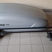Baule tetto auto + barre portapacchi univ +cinghia