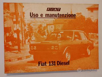 MANUALE FIAT 131 DIESEL USO E MANUTENZIONE