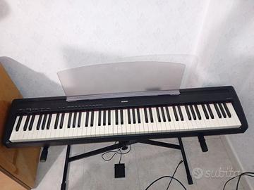 pianoforte portatile yamaha p 85 black