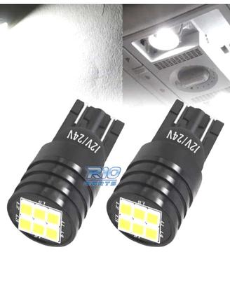 LED BULBS BIANCO DIAMANTE W5W T10 - SERIE NERA