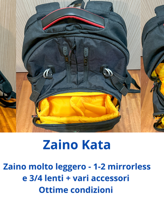 Zaino fotografico Kata