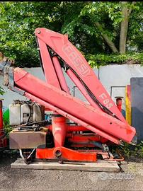 Gru Fassi F85 e Cassone Ribaltabile per 120/150