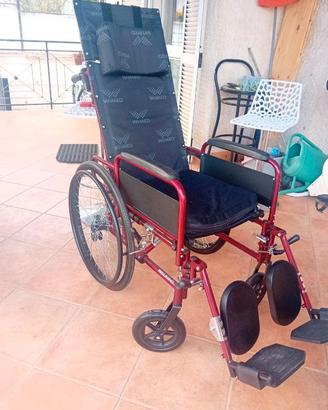 Carrozzina per Disabili Pieghevole Wimed Reclining