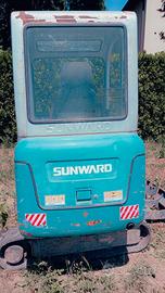 miniscavatore 17q 600ore di lavoro