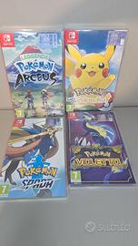 Lotto Giochi Pokémon Nintendo Switch - Come Nuovi