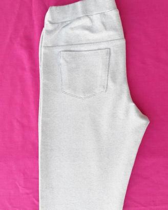 Jeans/leggings, cotone elasticizzato  Bimba 7/9 a