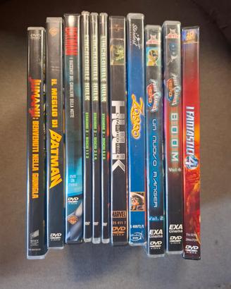 Lotto 11 DVD Film Azione Avventura Fantasia