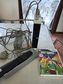 console Wii con 1  gioco jast dance 