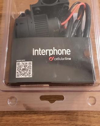 INTERPHONE CELLULARLINE presa doppia manubrio