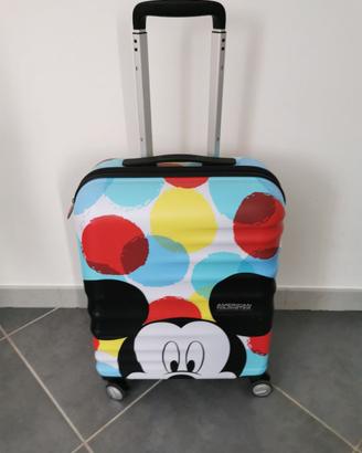 TROLLEY MICKEY MOUSE AMERICAN TOURISTER