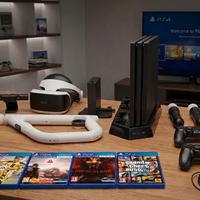 MEGA BUNDLE PS4 PRO 1TB + PS VR COMPLETO