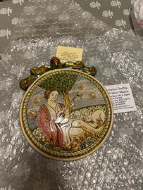Medaglione o piatto ceramica
