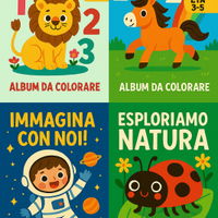 Libri da colorare per bimbi