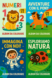 Libri da colorare per bimbi