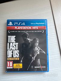 The last of us remastered play station 4