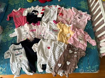 Abbigliamento bambina 0-3 mesi
