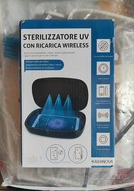 sterilizzatore UV + ricarica wireless 
