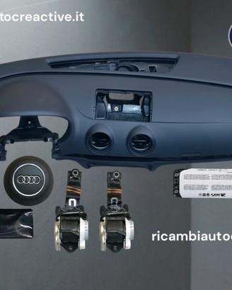 Audi 8V Cruscotto Airbag Completo kit airbag ricam