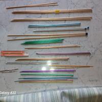 ferri da maglia e uncinetto