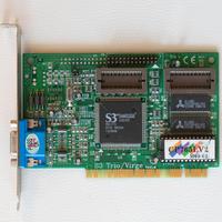 Scheda video S3 Trio64V2/DX PCI – Grafica vintage