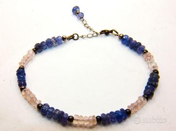 Bracciale perline argento