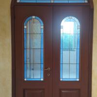 porte interne in legno serigrafate / vetro