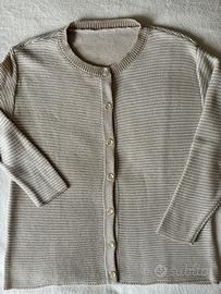 Cardigan cotone donna taglia L
