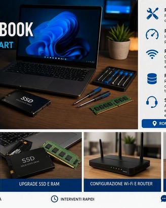 Assistenza PC, Notebook, Wi-Fi, Smart TV, Alexa