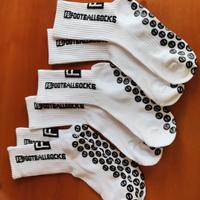 3x Calze da calcio con Grip 