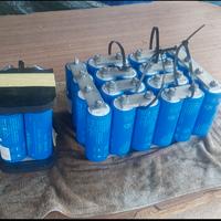 batteria litio lifepo 12v 5 pacchi