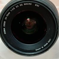 OBIETTIVO  FOTOGRAFICO SIGMA