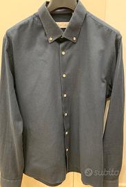 Camicia uomo blu scuro