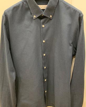 Camicia uomo blu scuro