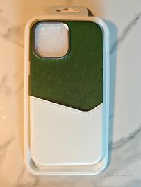 Cover iPhone 13 Pro bianca e verde